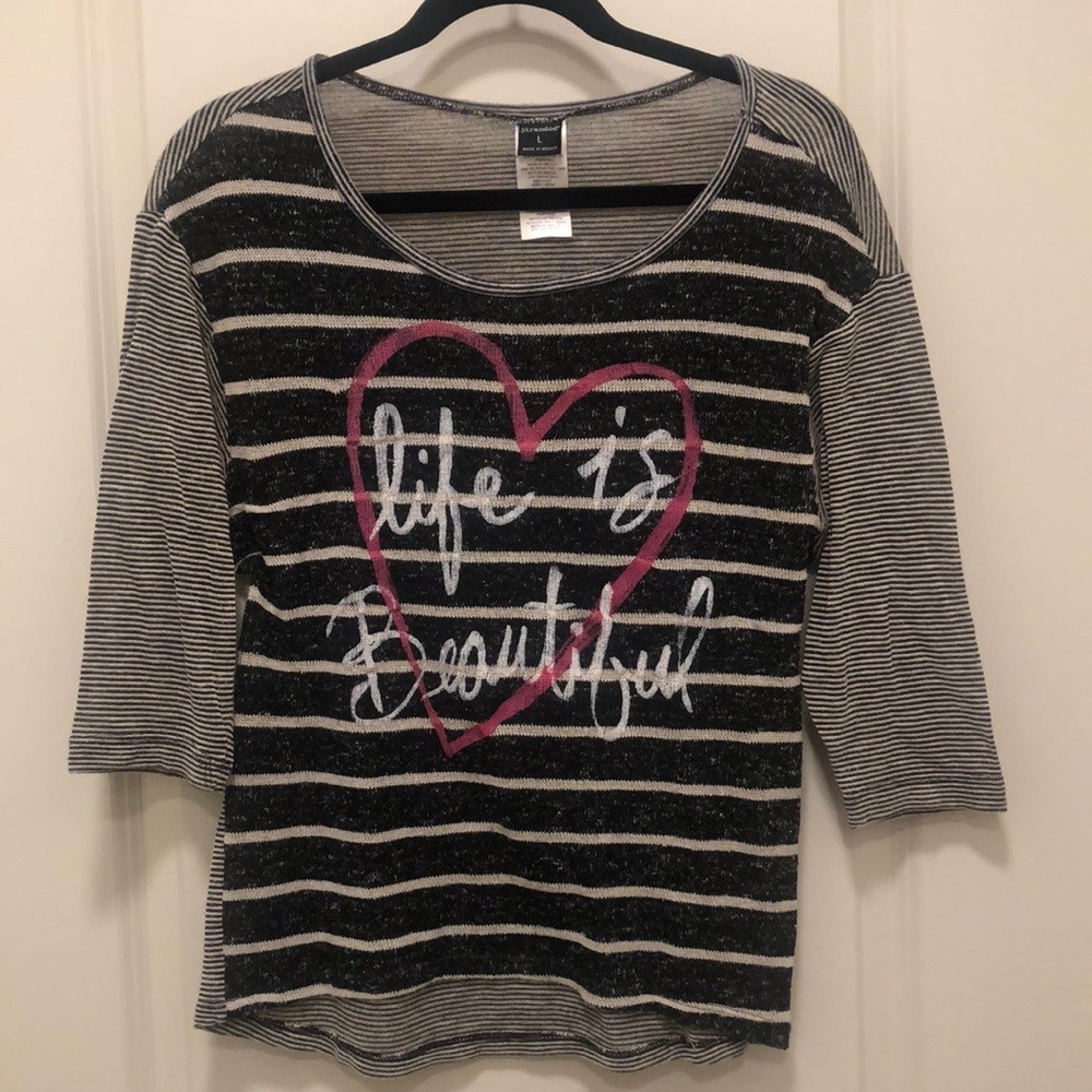 Stranded Life Is Beautiful Sweater